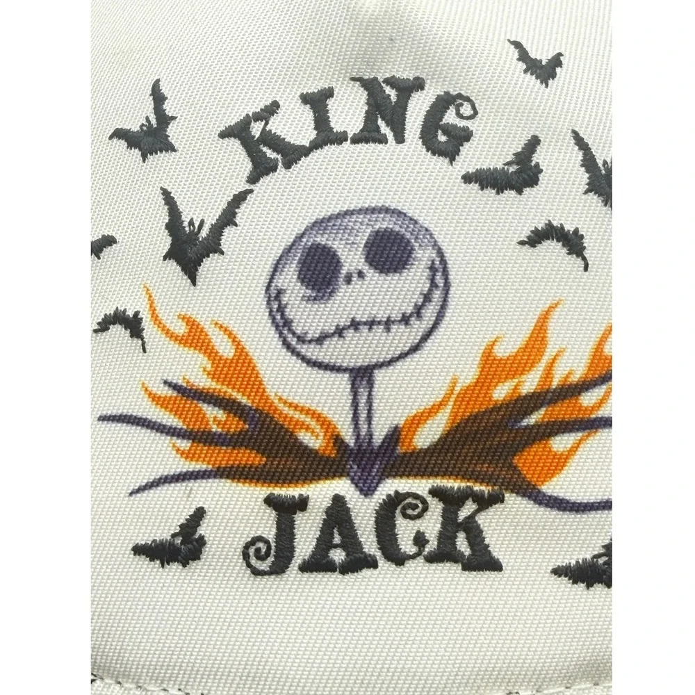 Disney Tim Burton Nightmare Before Christmas King Jack‎ Youth Snapback Hat NWT
